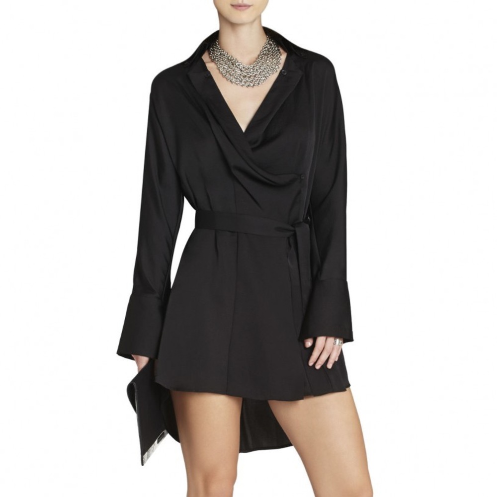 BCBGMAXAZRIA Diane Short Shirt Dress